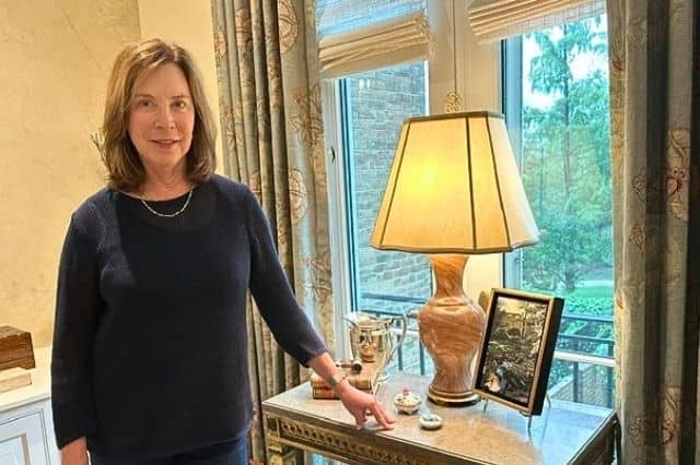 Guest columnist Donna Eacho at her home in Washington, D.C.